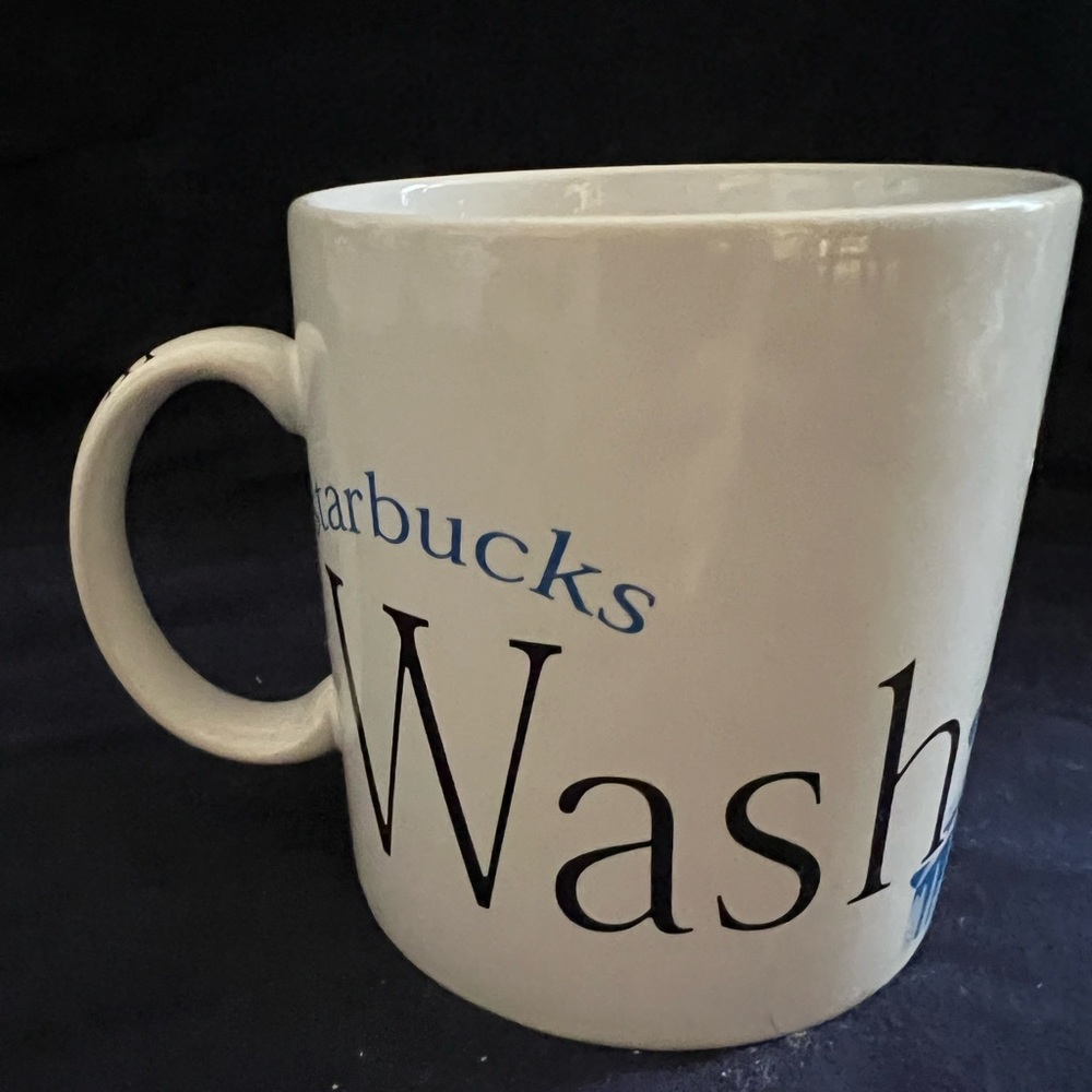 Vintage Starbucks Cory Mug series-Washington DC.  Large mug.  Capitol pictured.